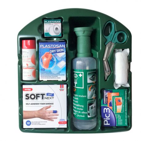 Kit pronto soccorso oculare ustioni medic. K9 PVS