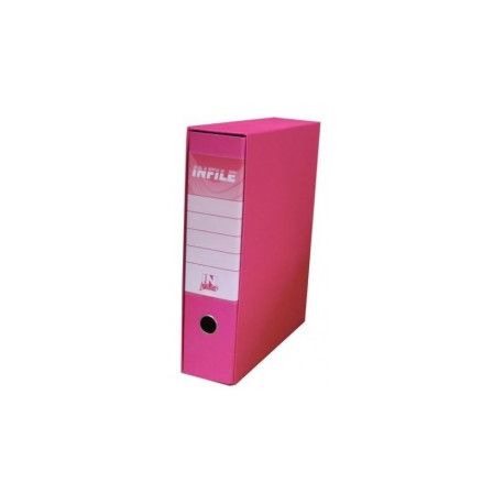 Registratore INFILE protocollo dorso cm 8 fucsia