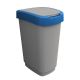 Cestino Rotho 25lt con coperchio blu