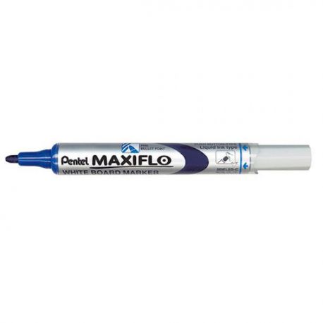 Marker lavagna Maxiflo Pentel blu