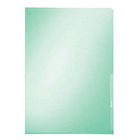 Cartelline PVC "L" 22x30 cf.25pz verdi 55436