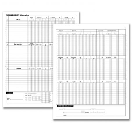 Registro riepilogativo iva 23p. num. DU13850