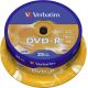 DVD-R Verbatim 4,7GB Torre 25pz