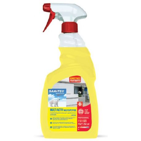 Detergente disinfettante virucida MultiActiv limone 750ml