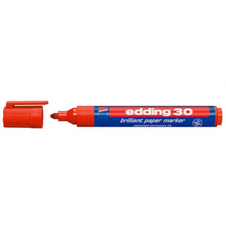 Marker Edding 30 rosso