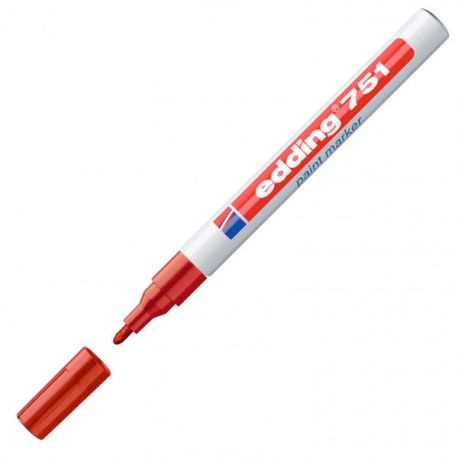 Marker Edding 751 vernice rosso