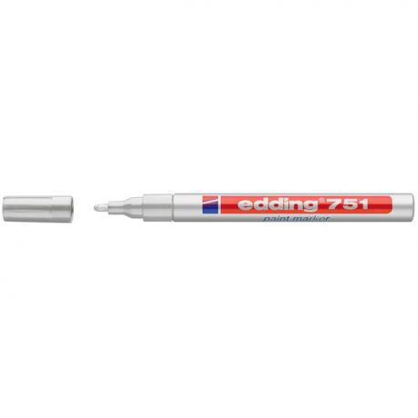 Marker Edding 751 vernice argento