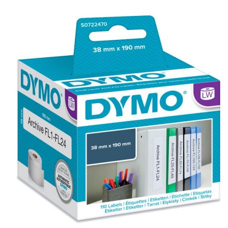 Rotolo et. Dymo LW registr. 38x190 99018/S07224