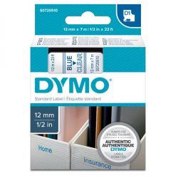 Nastro Dymo D1 12mm 45011 blu/tras