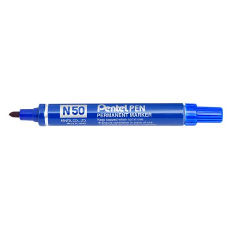 Marker Pentel Pen N50 p.tonda blu