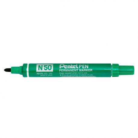 Marker Pentel Pen N50 p.tonda verde