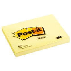 Post-it 3M 657 76x102 giallo