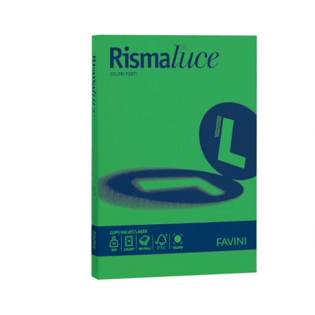 Rismaluce Favini A4 200gr 125fg Verde