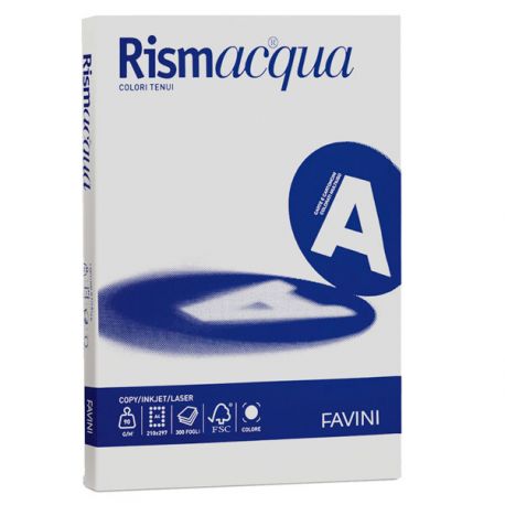 Rismaacquafavini A4 200gr 125fg Ghiaccio