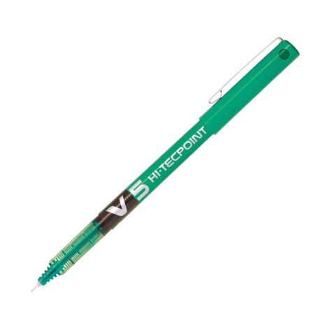 Penna Pilot Hi-Techpoint V-5 verde