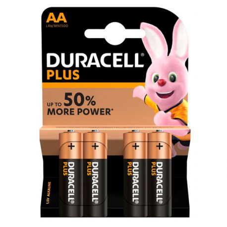 Pile stilo cf.4pz AA LR6 MN1500 1,5V Duracell