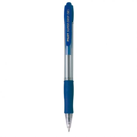 Penna Pilot SuperGrip scatto M blu