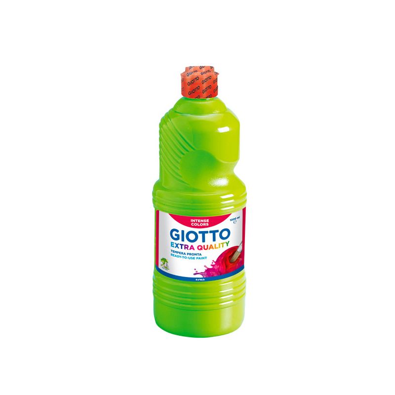 Tempera pronta Giotto 1000ml verde chiaro