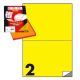 Etichette Copy giallo 210X148 100fg