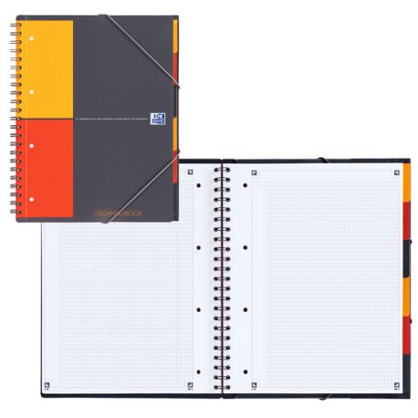 Blocco Organiserbook Oxford 80gr 160fg 5mm