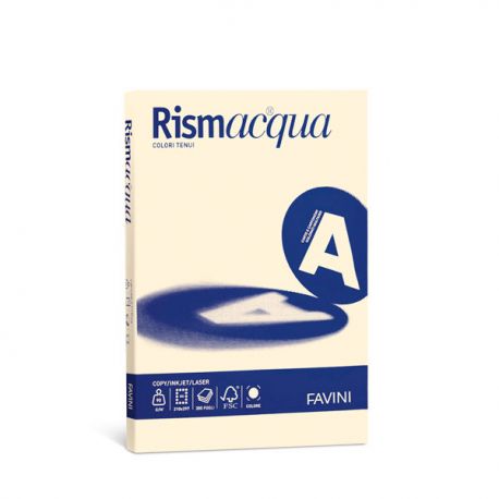 Rismaacqua A4 90gr 100fg camoscio