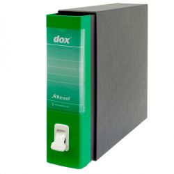 Registratore Dox 1 261 commerciale dorso cm 8 verde