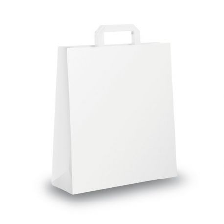 Shoppers neutre 36x12x41 cm 25pz bi. piattina