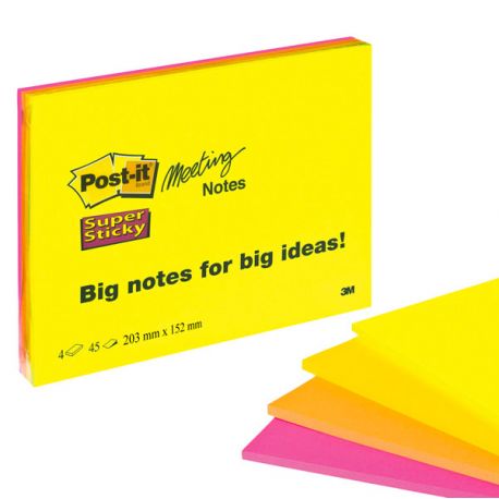 Meeting Notes Supersticky 149X200 cf.4pz da 45fg