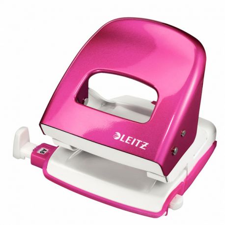 Perforatore Leitz 5008 WOW 2fori 30fg. fucsia