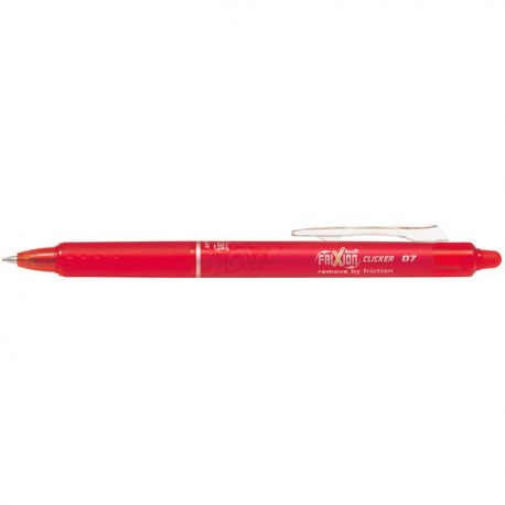 Penna sfera Pilot Frixion Clicker 0,7 rosso