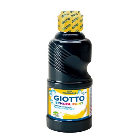 Tempera pronta Giotto 250 ml nero