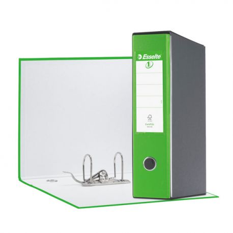 Registratore Eurofile G55 protocollo dorso cm 8 verde Vivida