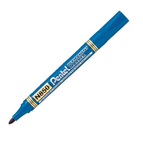 Marker Pentel N850 punta tonda blu