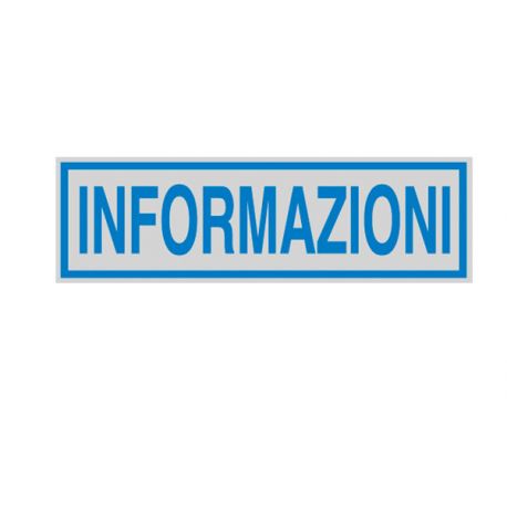 Etich.indicaz. interni mm165x50 INFORMAZIONI