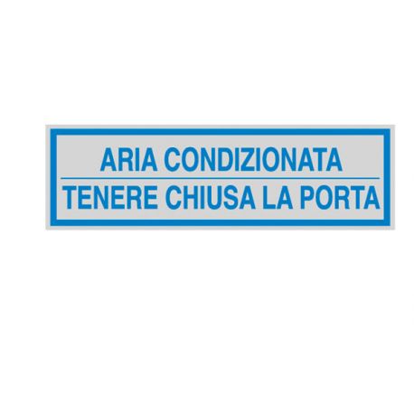 Etich.indicaz. interni mm165x50 ARIA CONDIZIONATA