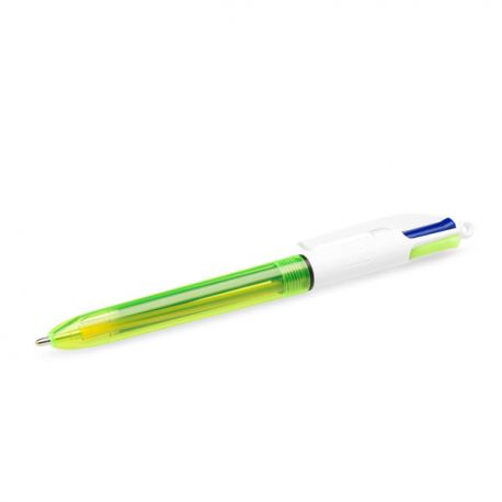 Penna Sfera Bic 4 Colori Fluo