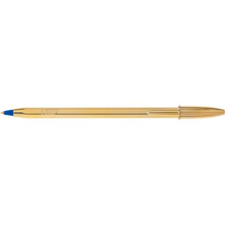 Cf.20 Bic Cristal Shine Gold 1,0mm blu