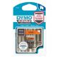 Nastro Dymo Durable D1 12X3 Nero/Arancione Perm.