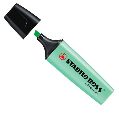 Evidenziatore Stabilo Boss Pastel verde menta