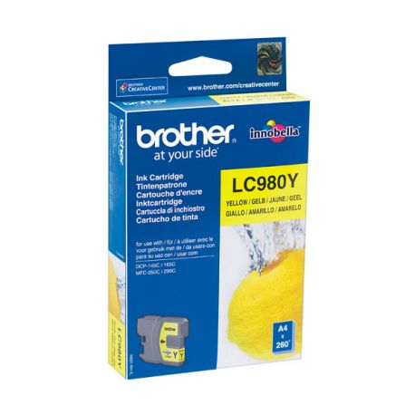 Cartuccia Brother LC-980Y giallo DCP-145C