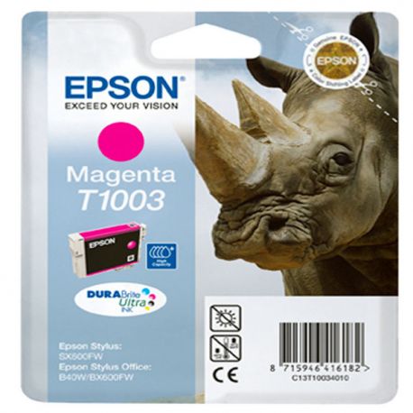 Cartuccia Epson T10034010 durabrite XL magenta