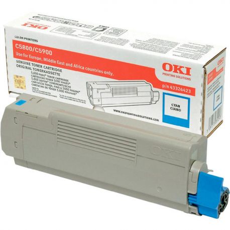 Toner OKI C-5800/5900 ciano