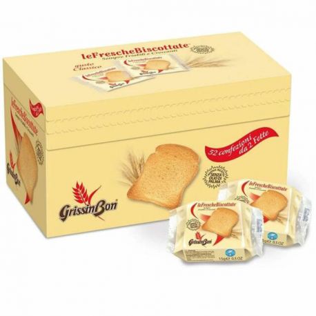 LE FRESCHE BISCOTTATE 48 MONOPORZIONI DA 18G