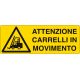 CARTELLO ALL. 35X12,5CM PERICOLO LIMITE SICUREZZA