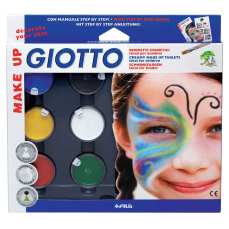 GIOTTO MAKE UP 6 OMBRETTI COL. GIAMOR