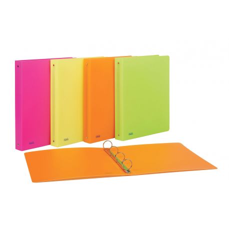 Copertina ppl Favorit 4 anelli diam.30 NEON arancio