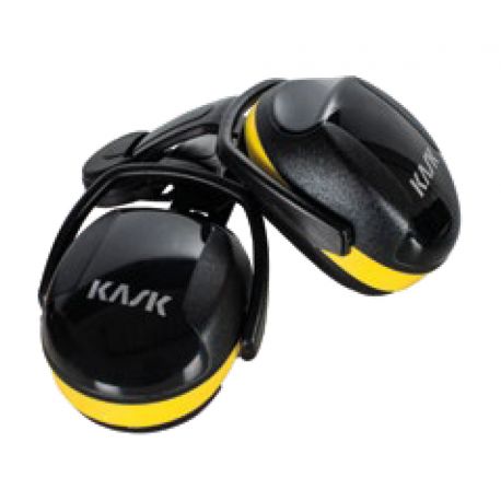 CUFFIE ANTIRUMORE PER ELMETTI KASK Arancione