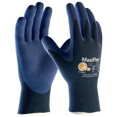 GUANTI MAXIFLEX ELITE 34-274 NYLON BLU TG.9