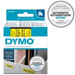 Nastro Dymo D1 12mm 45018 ne/gia