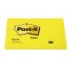 Post-it 3M 655 Neon 76x127 giallo